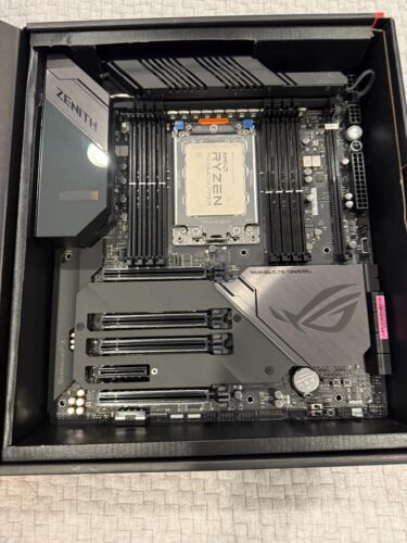 ROG Zenith Extreme Alpha + AMD Ryzen Threadripper 2920X Combo – Slightly Used