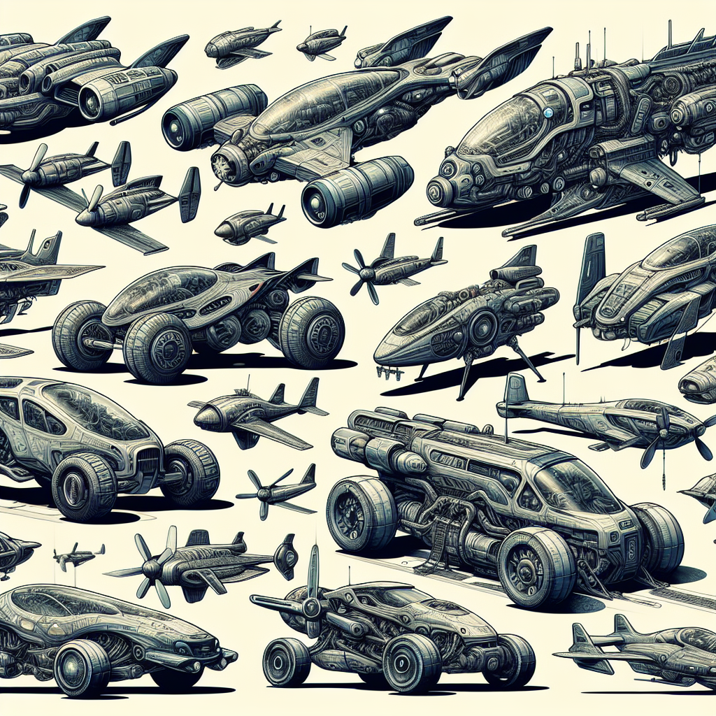 Exploring the Unexplored: Futuristic Vehicles for Conquering New Territories