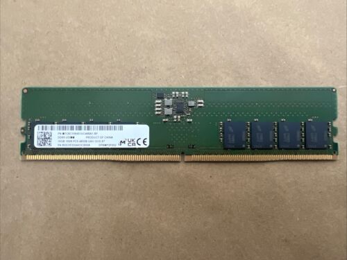 Micron 16GB DDR5 DIMM MTC8C1084S1UC48BA1 MTC8C1084S1UC48B Desktop Memory RAM