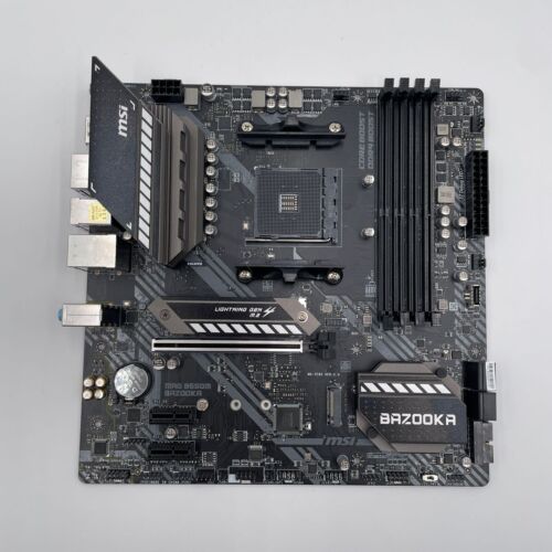 MSI MAG B550M Bazooka AMD AM4 DDR4 mATX Motherboard