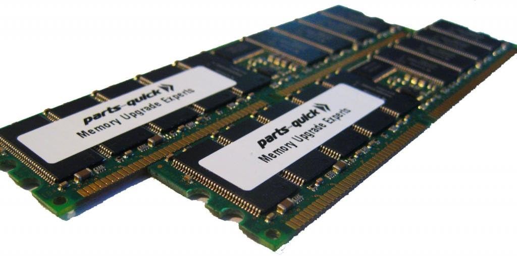 331563-051 4GB 2 X 2GB Memory Upgrade ONLY for HP ProLiant Server DDR PC2700 Registered 333 MHz ECC RDIMM RAM (PARTS-QUICK Brand)