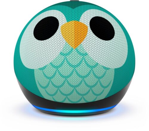 Amazon Kids Owl Echo Dot, 5th Gen 2022, Designed for kids with parental controls