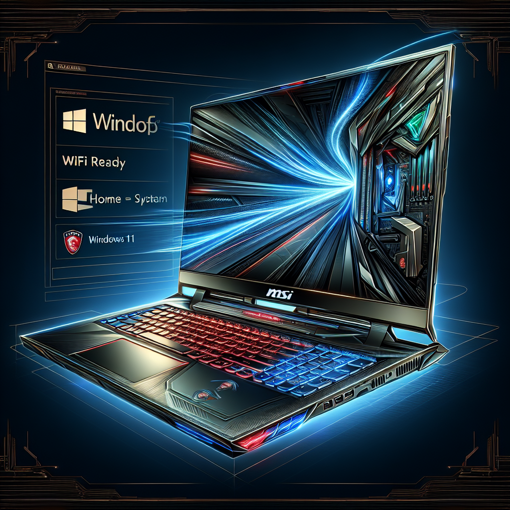 Exploring the Benefits of WiFi Ready and Windows 11 Home on the MSI Katana A17 AI Gaming Laptop