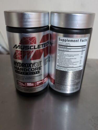 Case Of 12 Muscletech Hydroxycut Hardcore Super Elite 120 Rapid-Release Pills