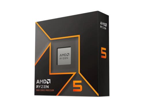 AMD Ryzen 5 9600X – Granite Ridge (Zen 5) 6-Core 3.9 GHz – AM5 CPU Processor