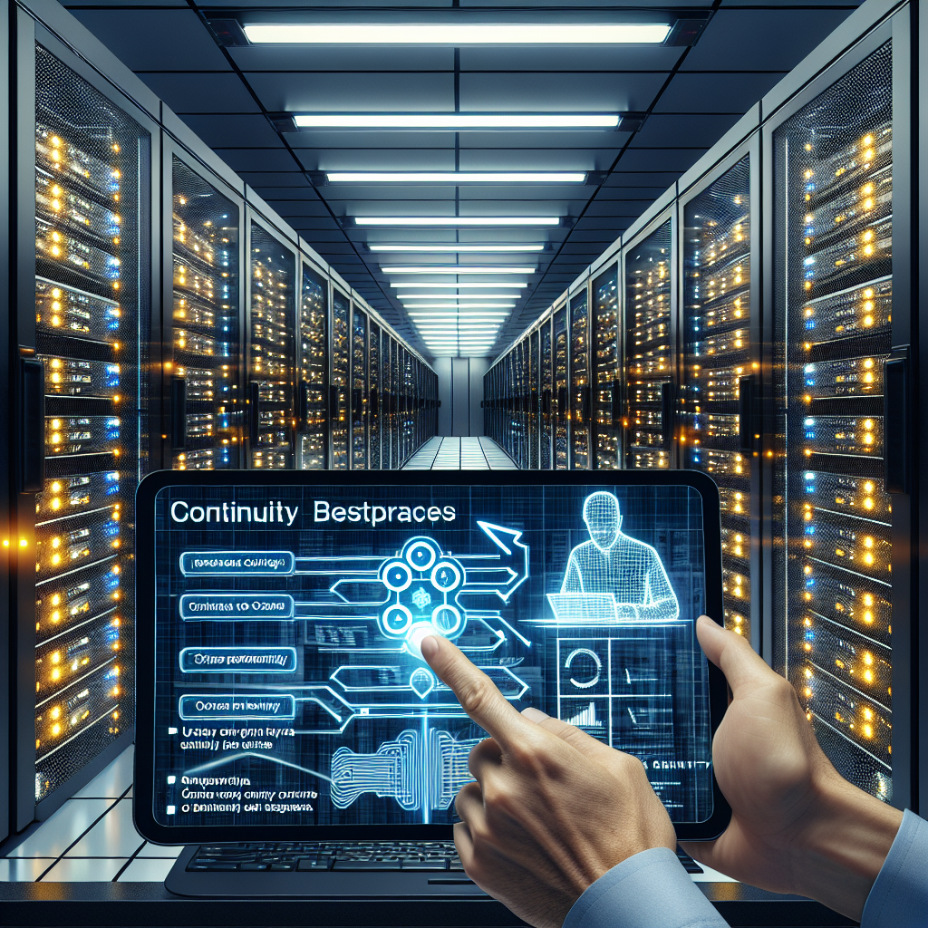 Data Center Business Continuity Best Practices