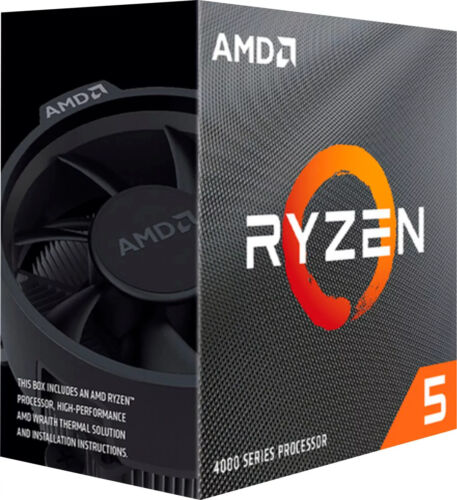 NEW AMD – Ryzen 5 4500 3.6 GHz Six-Core AM4 Processor – Black