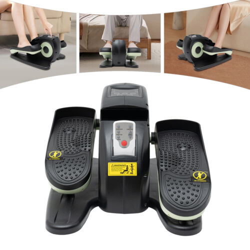 Under Desk Elliptical Machine Electric Seated Leg Foot Pedal Exerciser w/ Remote