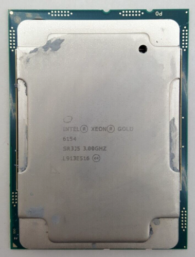 Intel Xeon Gold 6154 SR3J5 3.00GHz 24.75MB 18-Core LGA3647 CPU Processor