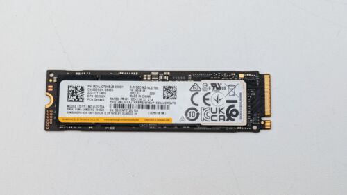 2TB Kioxia XG7 M.2 2280 PCIe 4.0 x4 NVMe internal SSD – KXG70PNV2T04 – Dell