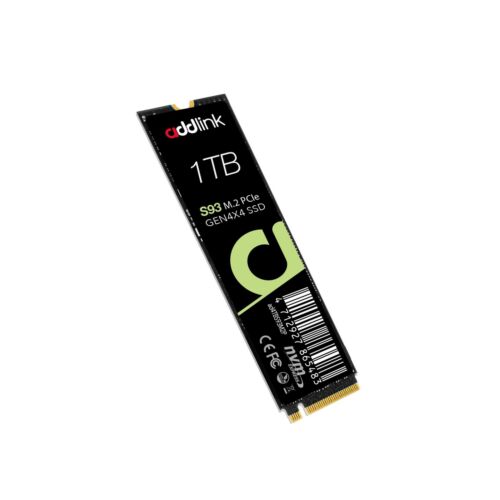 Addlink S93 1TB PCIe 4.0 M.2 Gen 4 Memory Expansion SSD, Up to 7200 MB/s, Int…