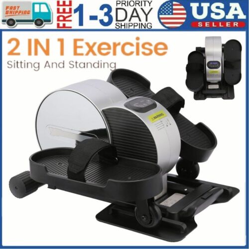 Under Desk Elliptical Mini Electric Seated Pedal Leg Exercise Machine for Home