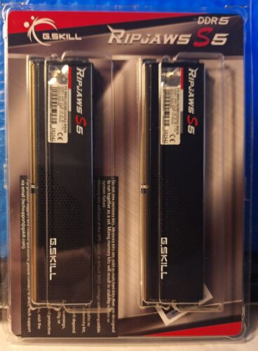 G.Skill RipJaws S5 Desktop Computer RAM 64GB Memory 2X32 – New in Package