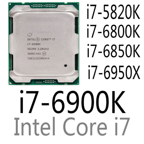 Intel Core i7-6850K 3.60GHz 6-Core SR2PC LGA2011-3 CPU Processor