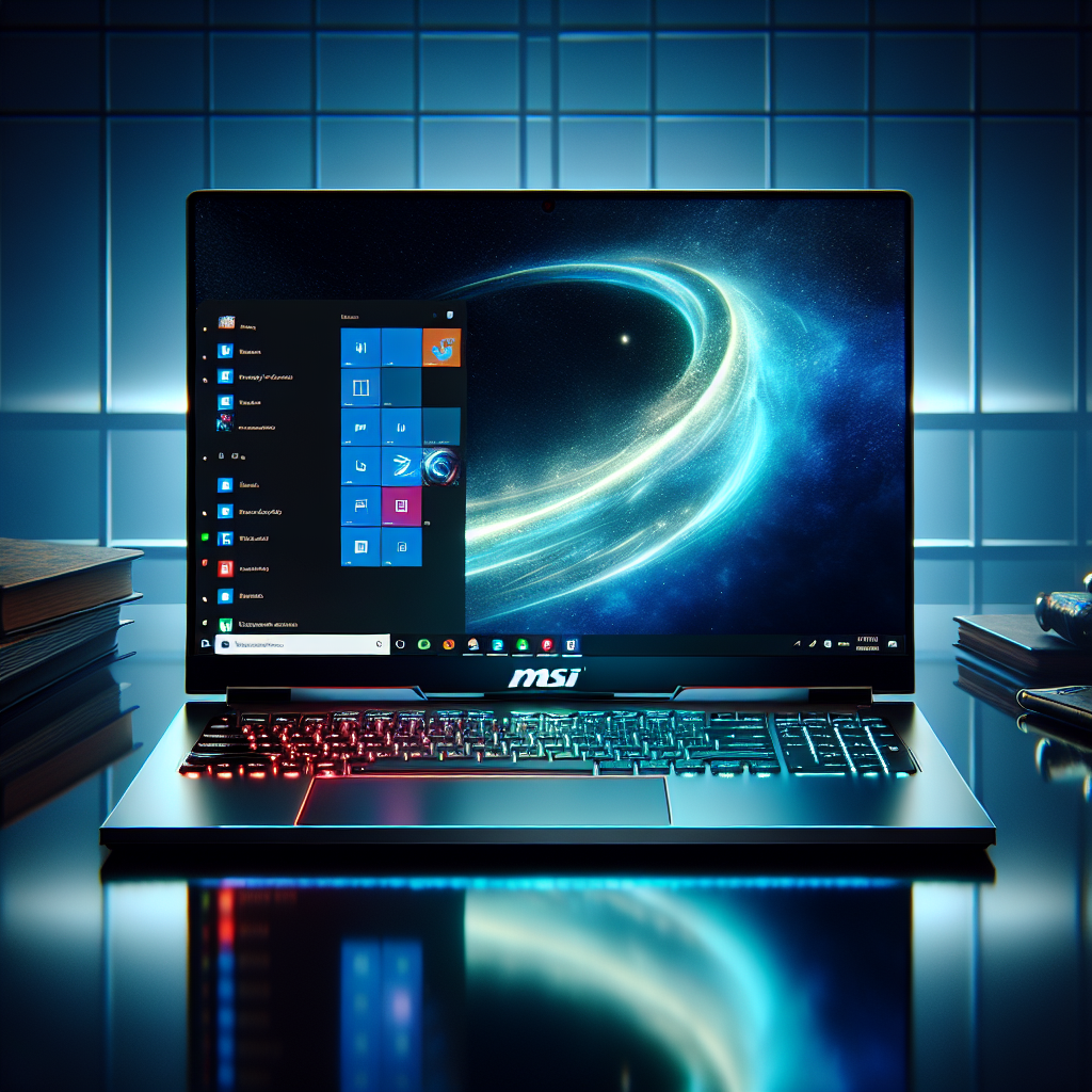 Windows 11 Home: A Seamless Experience on the MSI Katana A17 AI Gaming Laptop