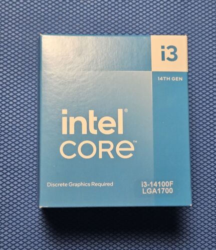 Intel Core i3-14100F Desktop Processor – 12M Cache, up to 4.70 GHz BX8071514100F