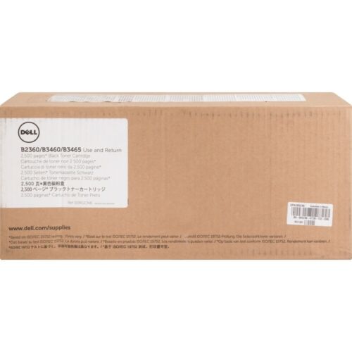 DELL MARKETING L.P. RGCN6 Blk Toner Cart 2.5K B2360 B3460 B3465