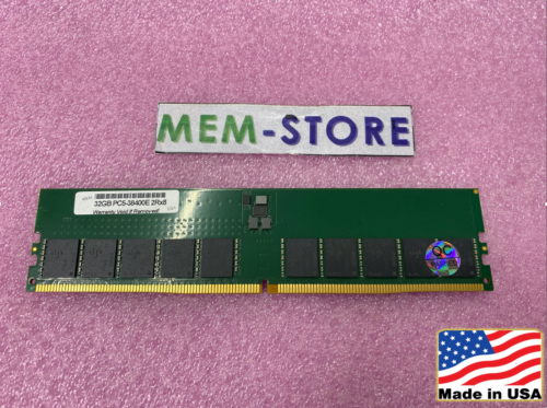 64GB 2x32GB DDR5-4800 UDIMM ECC RAM for ASRock EC266D2I Server Compatible Memory