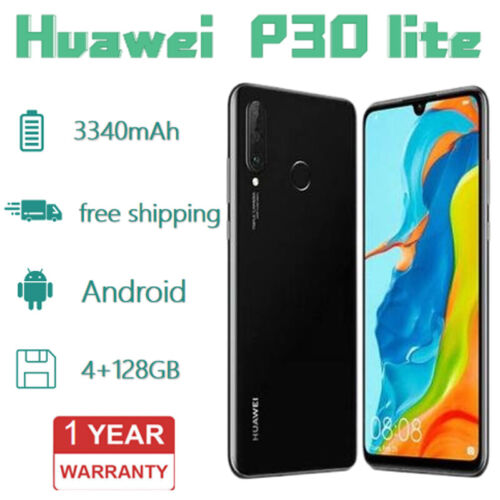 Unlocked Huawei P30 Lite 4+128GB Android SmartPhone – Big Sale, 3340mAh