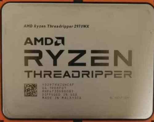 AMD Ryzen Threadripper 2970wx cpu processor 24-Core 3ghz interface str4