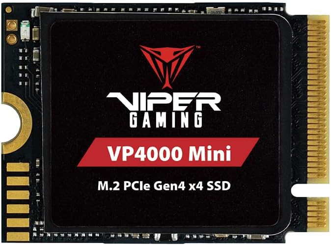 Patriot Memory Viper VP4000 Mini 2TB M.2 2230 PCIe Gen4 x4 SSD – Solid State Drive – VP4000M2TBM23