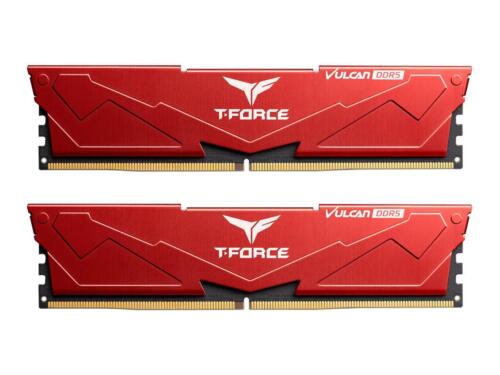 Team T-Force Vulcan 64GB (2 x 32GB) PC Memory RAM DDR5 5600 (PC5 44800) Intel…