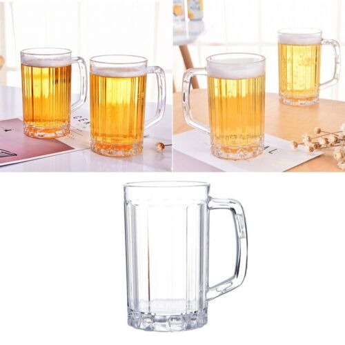 Plastic Beer Mug / Stein, 16 Ounce, BPA Free (Pack of 12 )