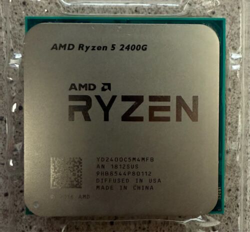 AMD Ryzen 5 2400g 3.6GHz Quad-Core – CPU Processor (YD2400C5M4MFB)