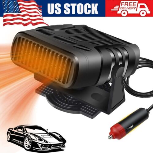 1000W Heater Portable Heating Cooling Fan Defroster Demister for Car Truck 12V