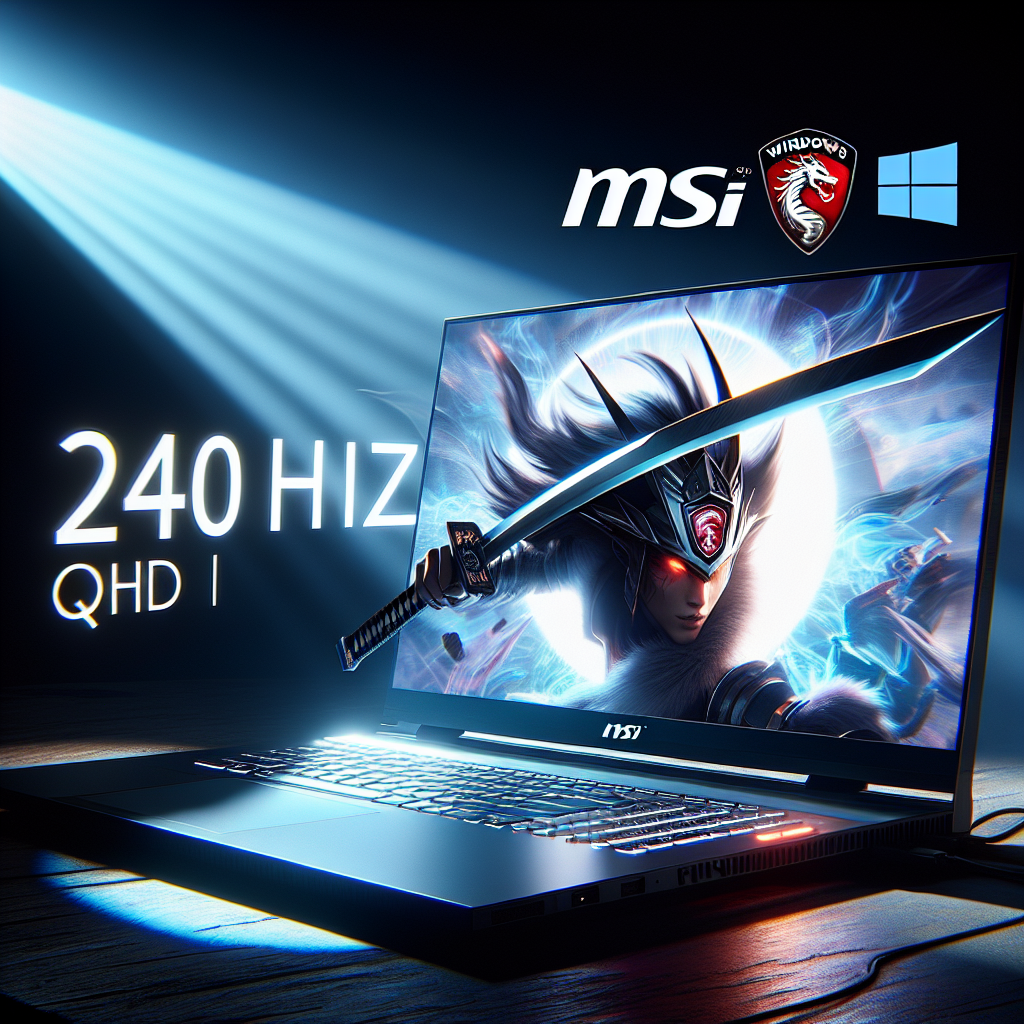 Unleashing the Power of 240Hz QHD Gaming on the MSI Katana A17 AI with Windows 11 Home