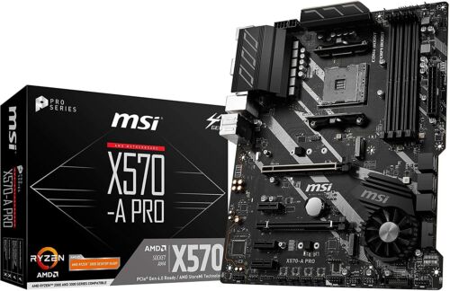 MSI MPG X570 GAMING PRO CARBON WIFI AMD X570 DDR4 Socket AM4 ATX Motherboard