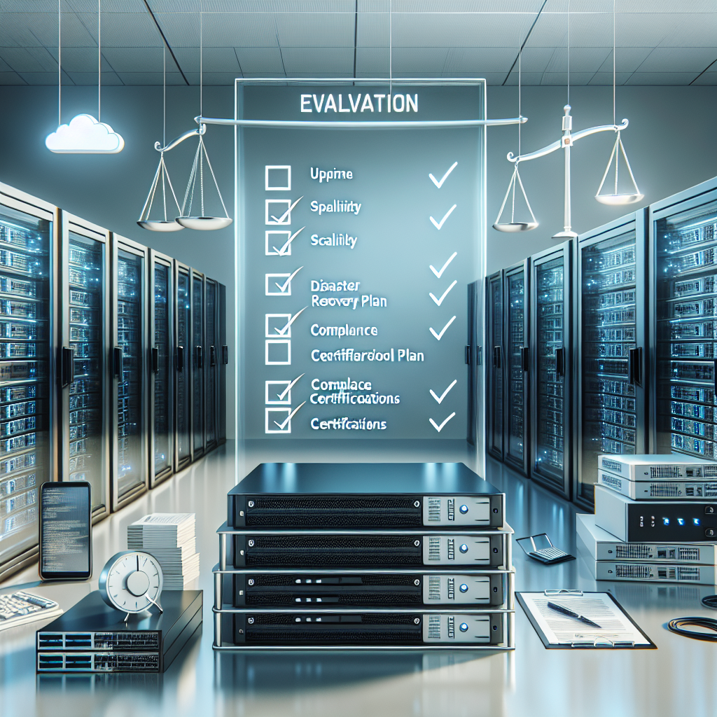 Choosing the Right Data Center Provider: Evaluating SLA Offerings