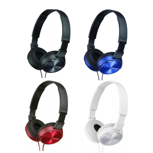 Sony MDR-ZX310AP ZX Series Wired On Ear Headphones w/Mic – Black/Blue/Red/White