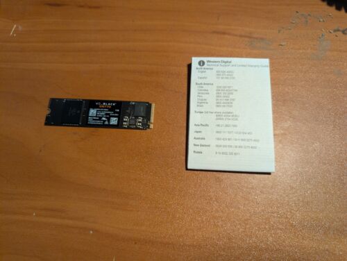 NEW Western Digital BLACK SN850 M.2 Gen4 1TB Internal SSD