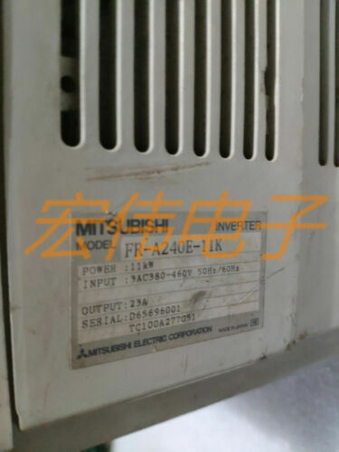 Mitsubishi Freqrol A200 10 HP Inverter FR-A240E-7.5K-UL