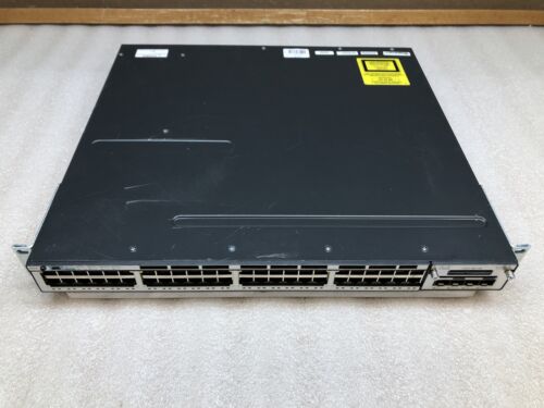 Cisci Catalyst WS-C3750X-48PF 48-Port Gigabit PoE Ethernet 4xSFP+ Network Switch