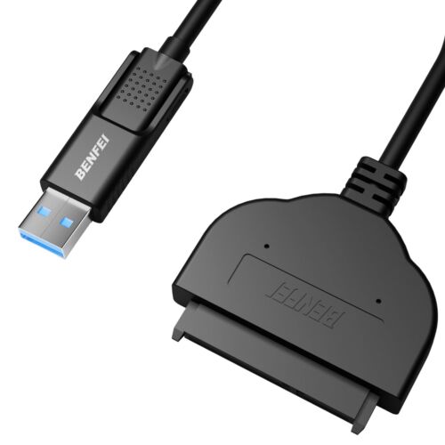 SATA to USB Cable, 2in1 USB-C/USB 3.0 to SATA III Hard Driver Adapter Compatible