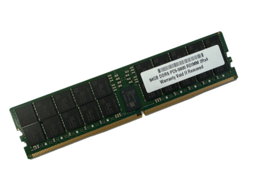 SNP58F8NC/64G AC830718 Dell 2Rx4 64GB DDR5 PC5-5600 EC8 RDIMM Server Memory