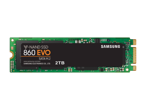 NEW Samsung SSD 860 EVO M.2 2280 2TB SATA III 3D NAND Internal MZ-N6E2T0BW 2 TB