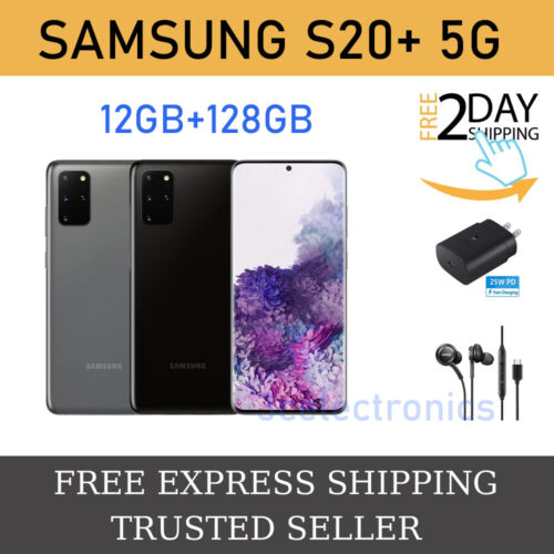 Samsung Galaxy S20 Ultra 5G  12+128GB SM-G988U Factory Verizon+GSM Unlocked