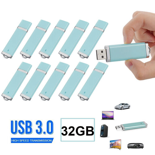 USB 3.0 Flash Drive 32GB 5/10/20Pack Pen Drive Memory Stick USB Thumb Drive