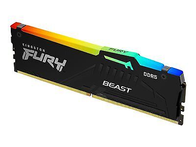 Kingston FURY Beast RGB 64GB DDR5-6000 KF560C36BBEAK2-64 unbuffered On-die ECC