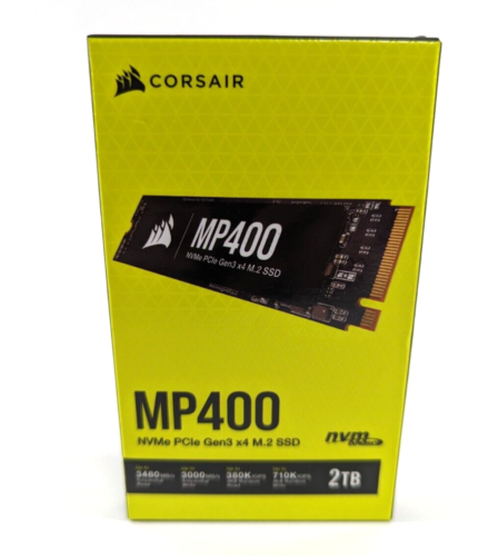 RV- Corsair CSSD-F2000GBMP400  MP400 NVMe Gen3 x4 M.2 SSD 2TB