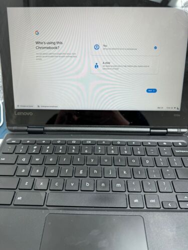 Lenovo 300e Touchscreen Chromebook 11.6″ 4GB 32gb SSD  *SEE PHOTOS/DESCRIP.*