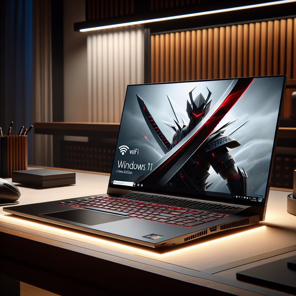 Elevate Your Gaming Setup with the MSI Katana A17 AI: WiFi Ready & Windows 11 Home Edition