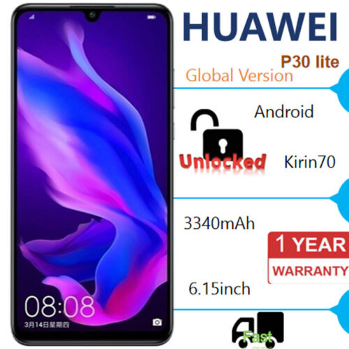 Huawei P30 Lite 6.15”Android | New Sealed Unlocked 4/6+128GB – Big Sale