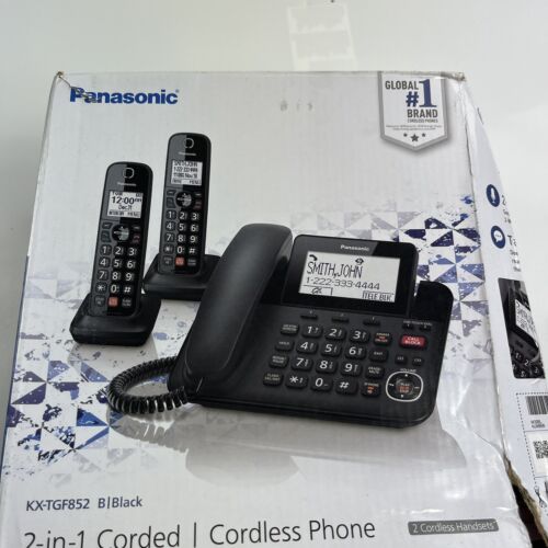 Panasonic (KX-TGF852) 2-in-1 Corded & Cordless Phone