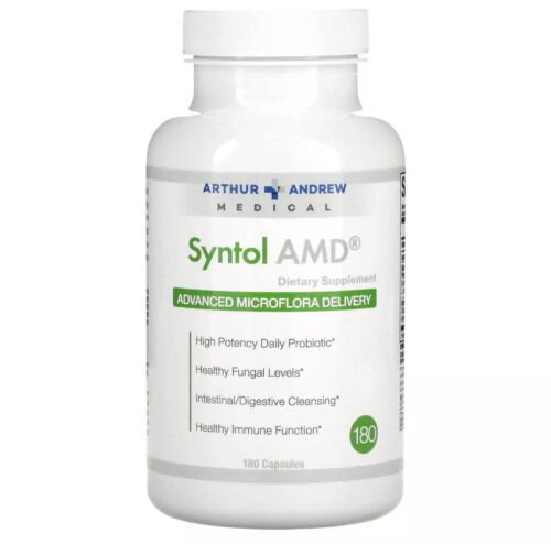 Syntol AMD, Probiotic and Enzyme Blend for Yeast Balance 180 Caps #1020