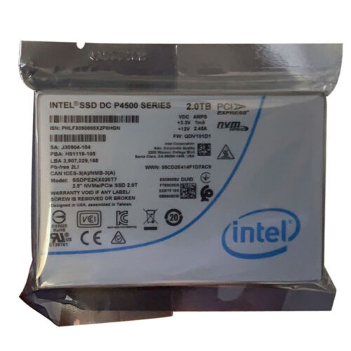 Intel SSD DC P3520 SSDPE2MX020T7 2TB 2.5″ NVMe/PCIe Solid State Drive Tested