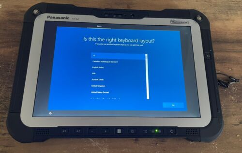 Panasonic Toughbook FZ-G2 10.1” FHD+ Touch i5-10310U 16GB-512GB 220 Hours!